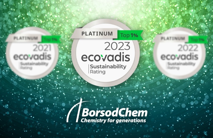BorsodChem Achieves Platinum Medal for Third Consecutive Time in EcoVadis Assessment